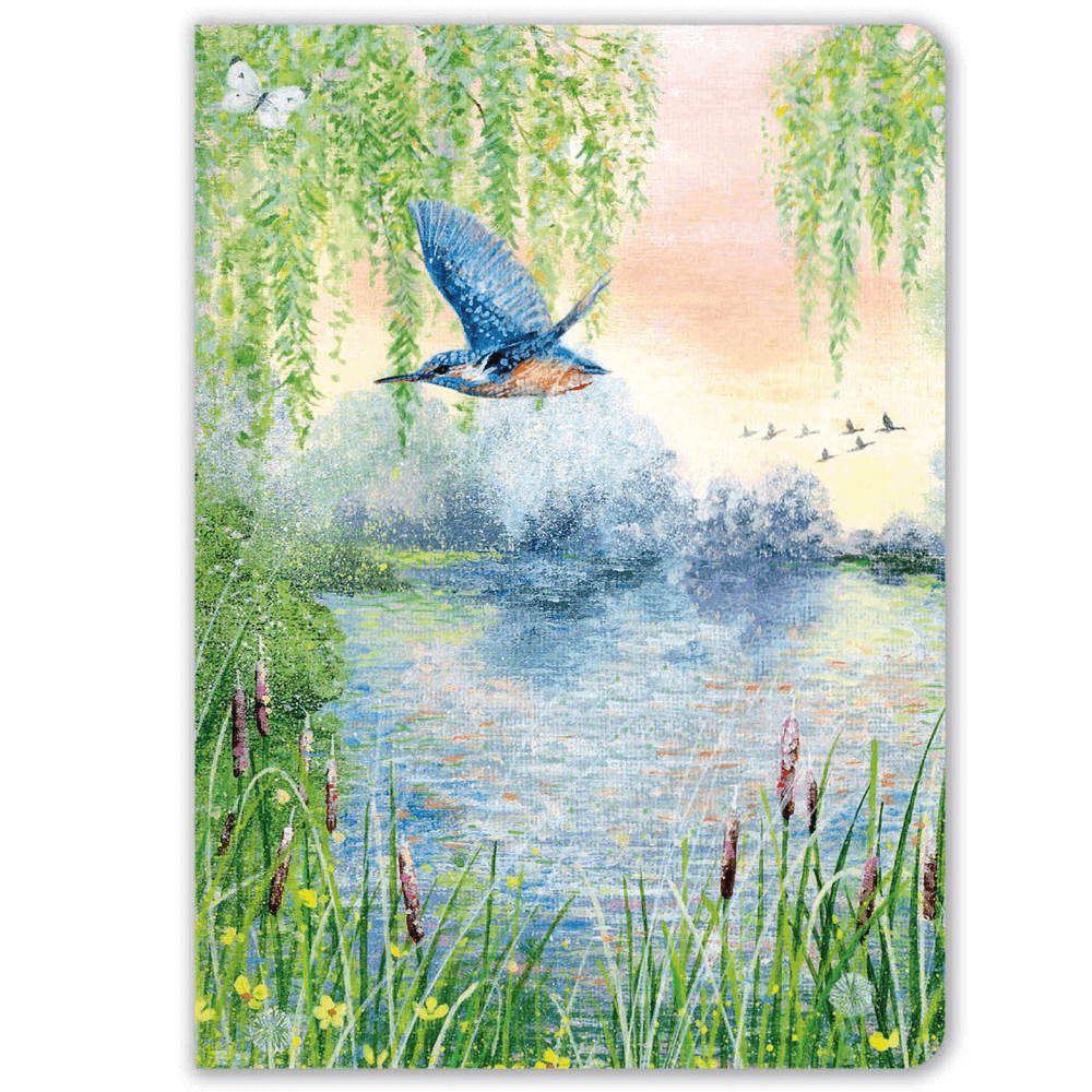 Museum and Galleries Kingfisher A7 Notebook